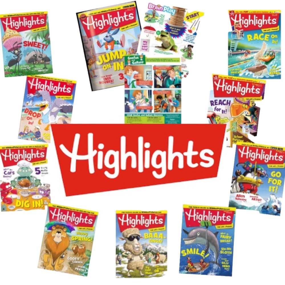 Kid’s Highlights Magazines Bundle